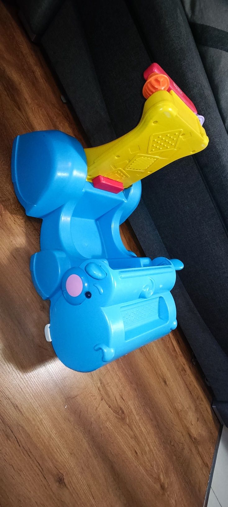 Fisher-Price Chodzik Jeździk Hipcio 5843 Zbieracz klocków