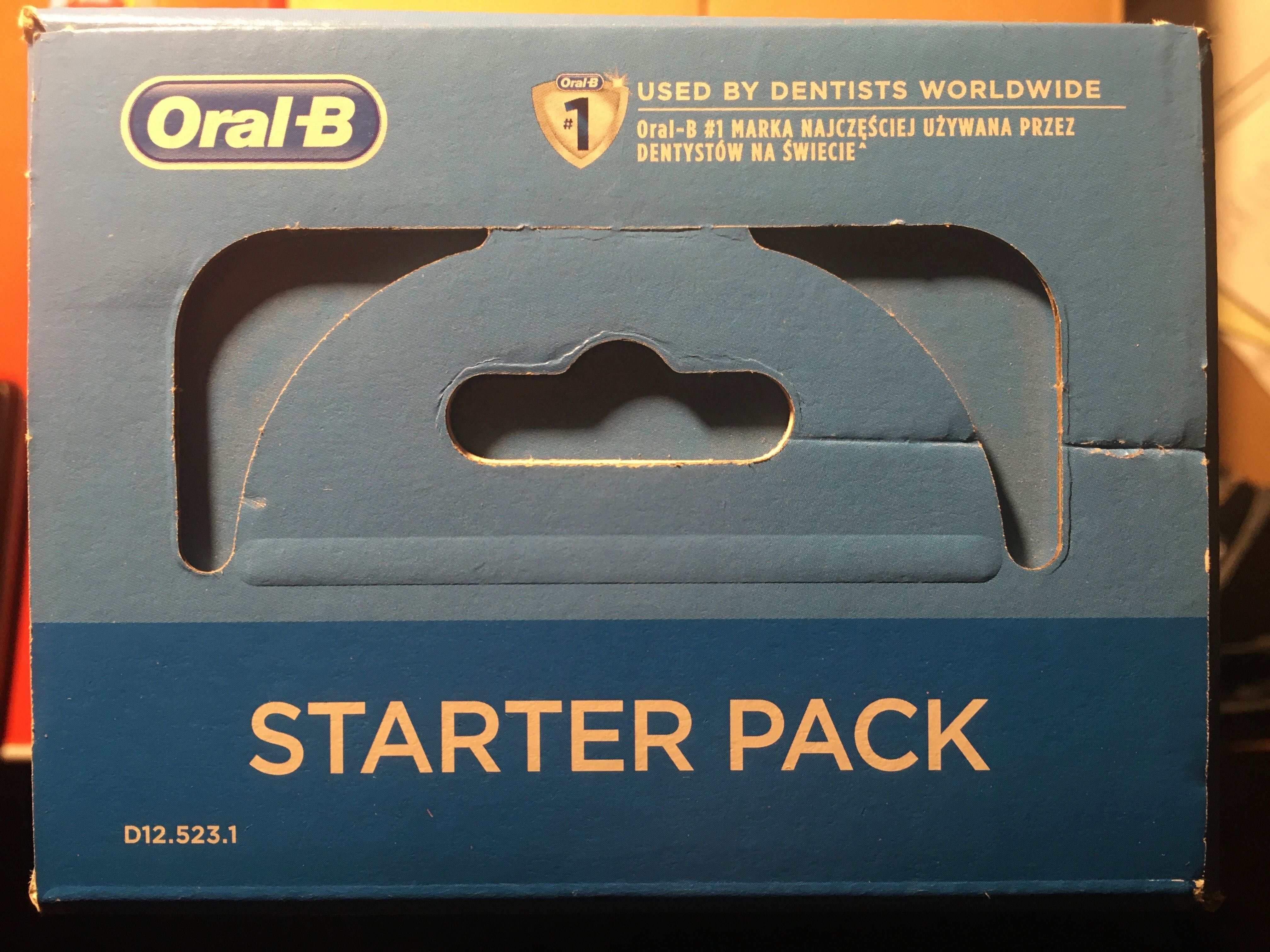 Oral-B Starter Pack Cross Action Szczoteczka elektryczna obrotowa