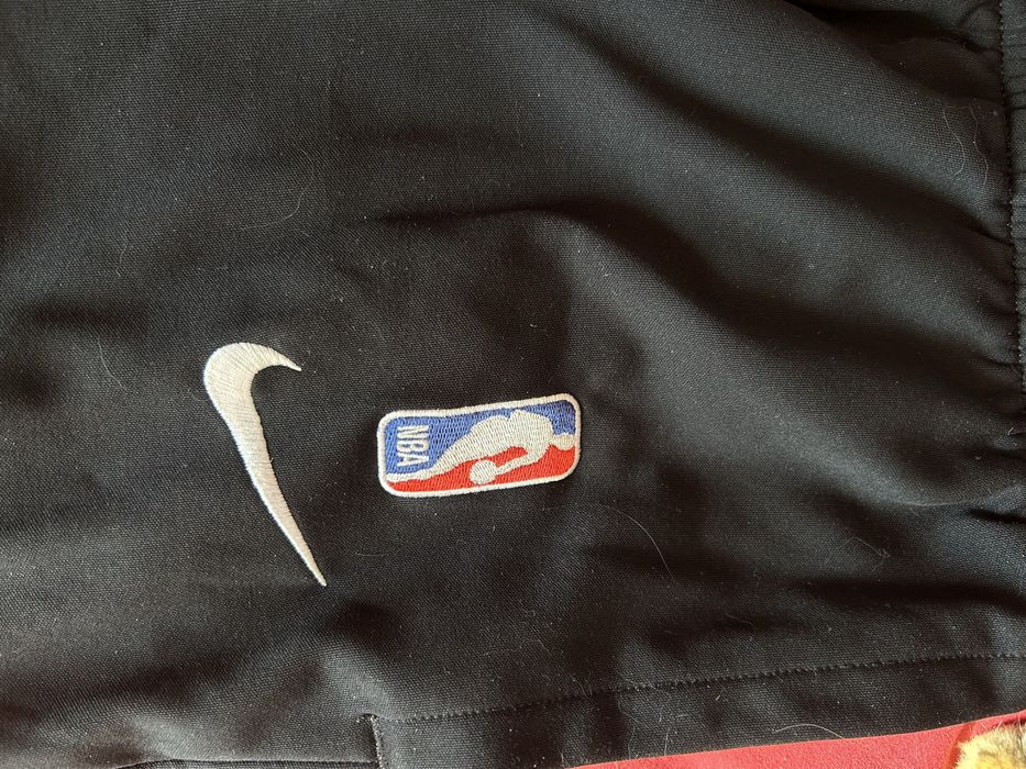 Nike Miami Heat NBA Authentics Dri Fit Athletic Pants Mens Black