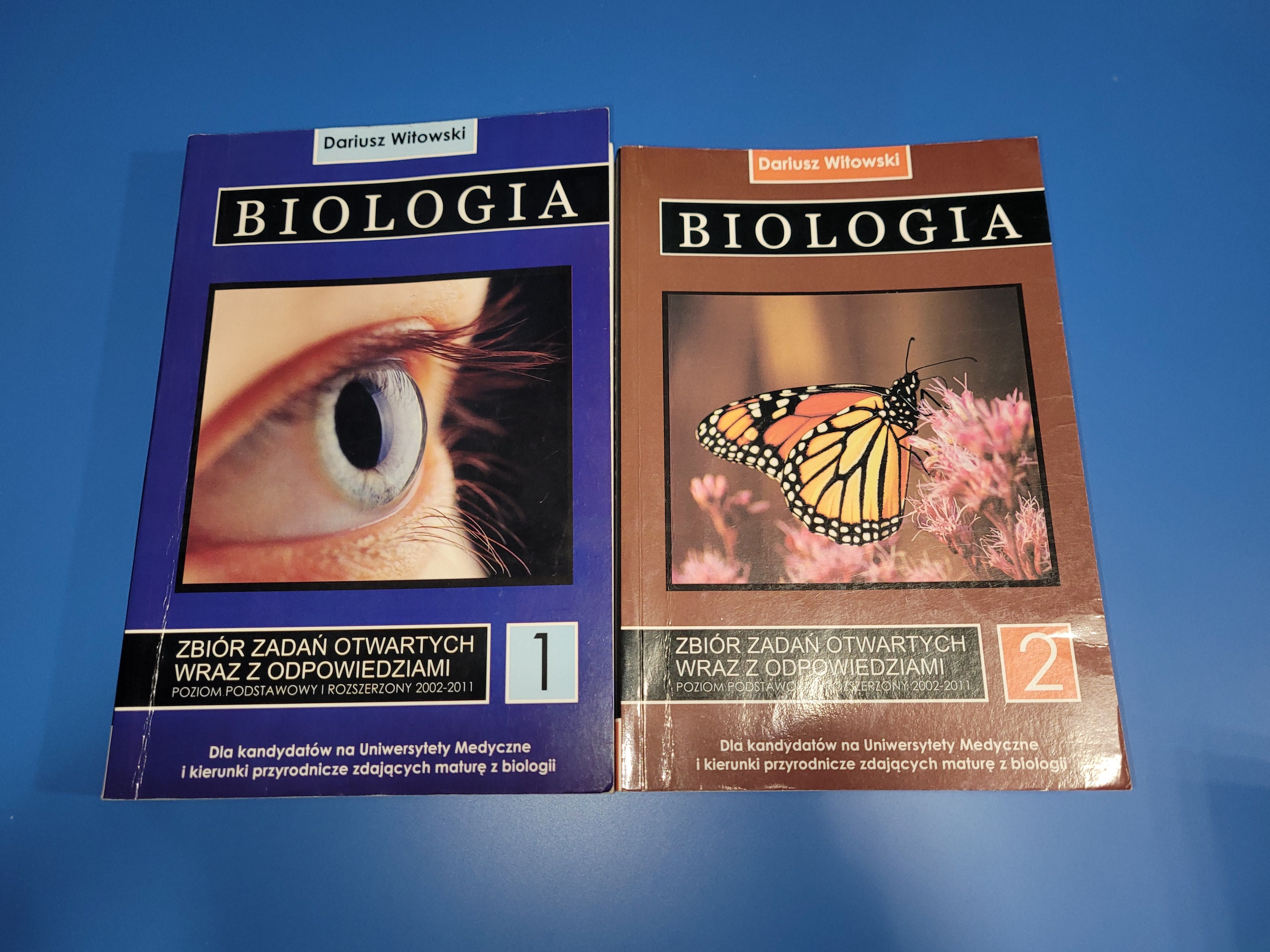Biologia zbiór zadań otwartych z odpowiedziami 1,2 Witowski