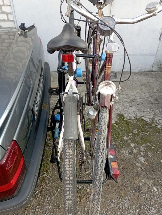 Оренда велобогажніка на фаркоп і велосипедів.