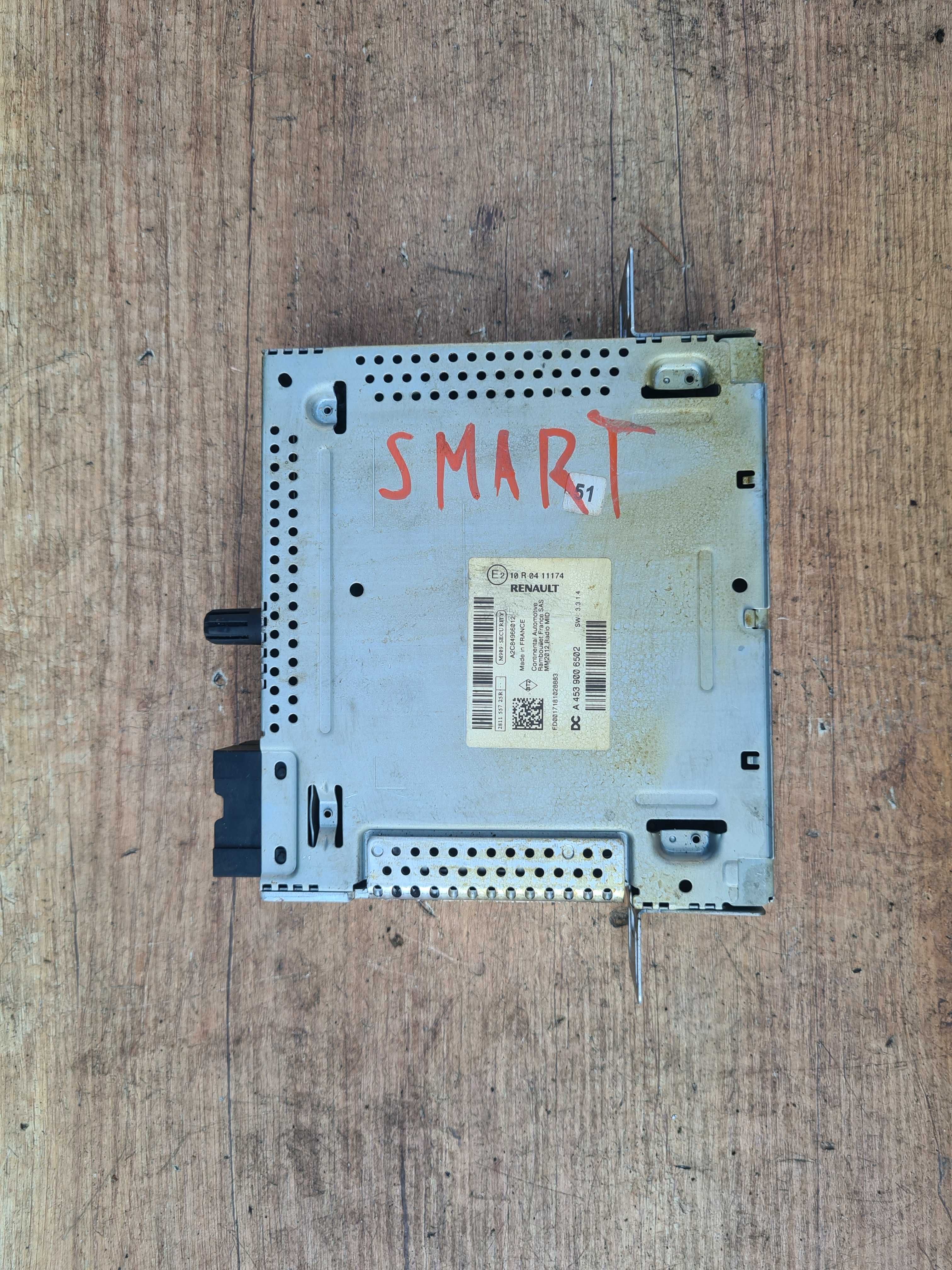 Smart Fortwo III W 453 radio nawigacja