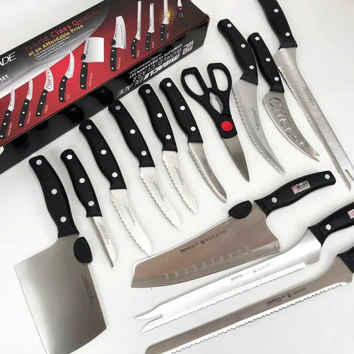 Набор контейнеров для кухни 7 в 1/Набір контейнерів/Набор ножей 13 в 1