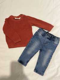 Набір светр+джинси на 74 см