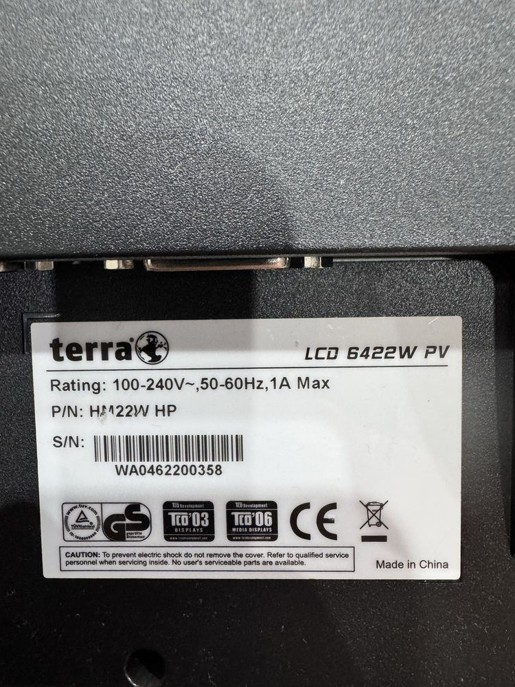 Monitor terra 22 cale