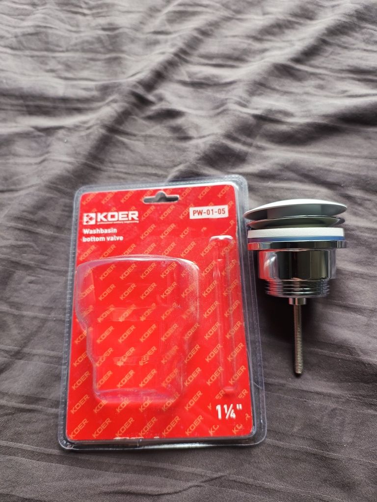 KOER PW-01-11 керамічна накладка 1-1/4'' Білий
