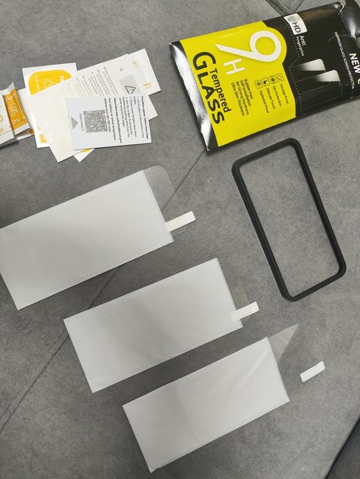 Szko ochronne iPhone 15 pro 3 sztuki zestaw