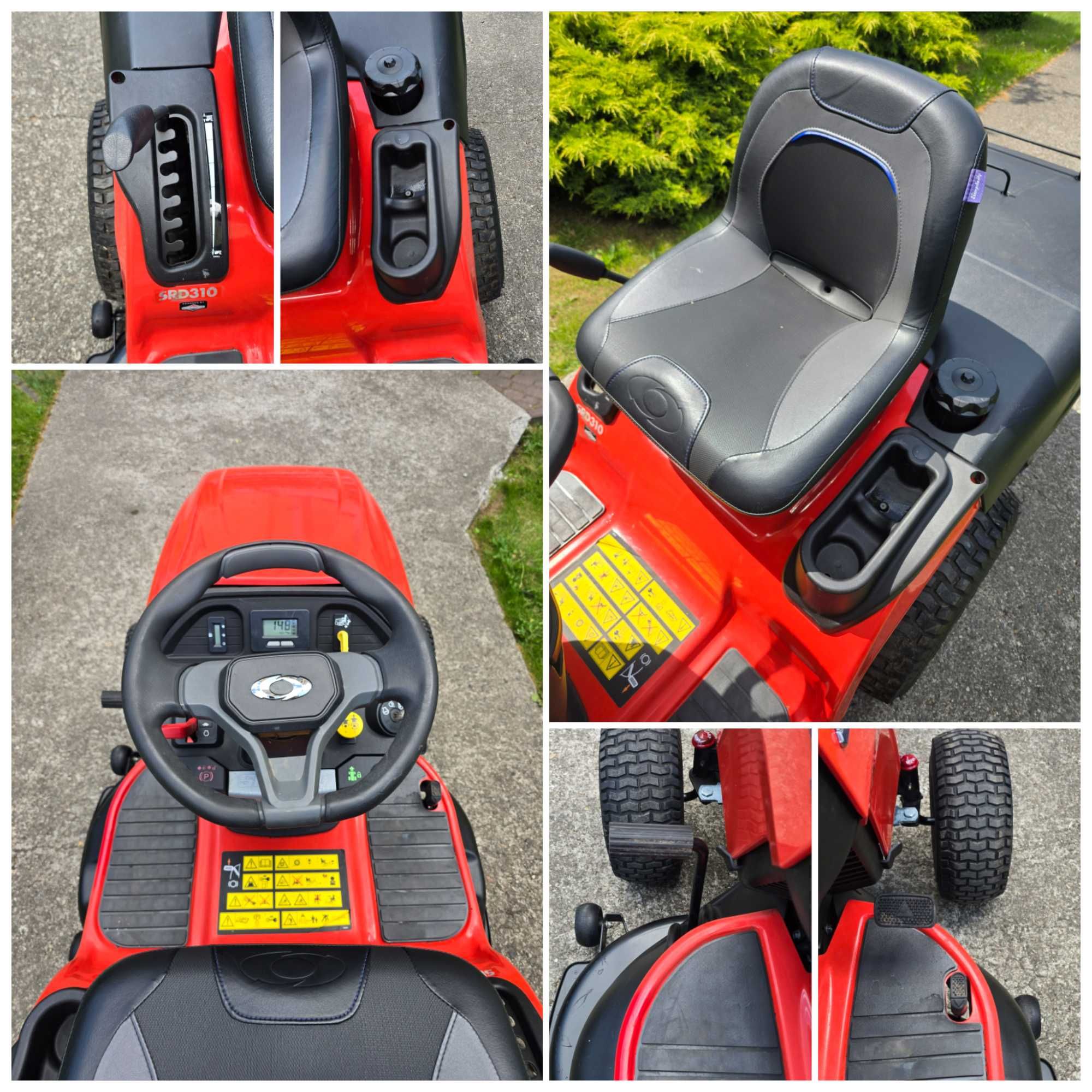 Traktorek kosiarka Simplicity Snapper SRD310 27KM v-ka B&S Jak Nowy