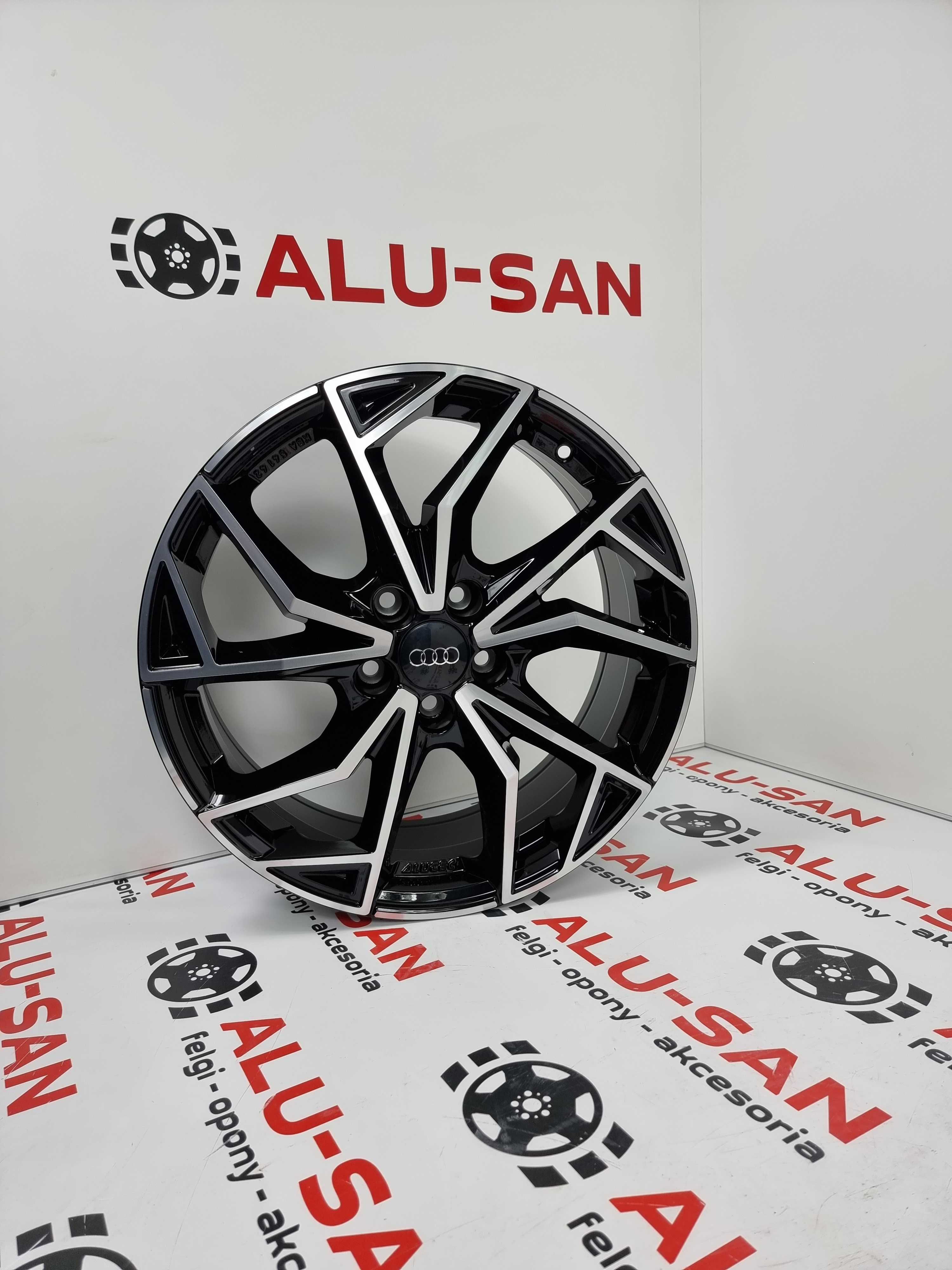 NOWE alufelgi AUDI 18" 5x112 A3 A4 A6 Q2 Q3 TT - Czarne