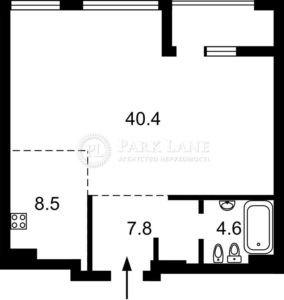 Квартира з ремонтом Берестейський (Перемоги пр) 42а Crystal Park Tower