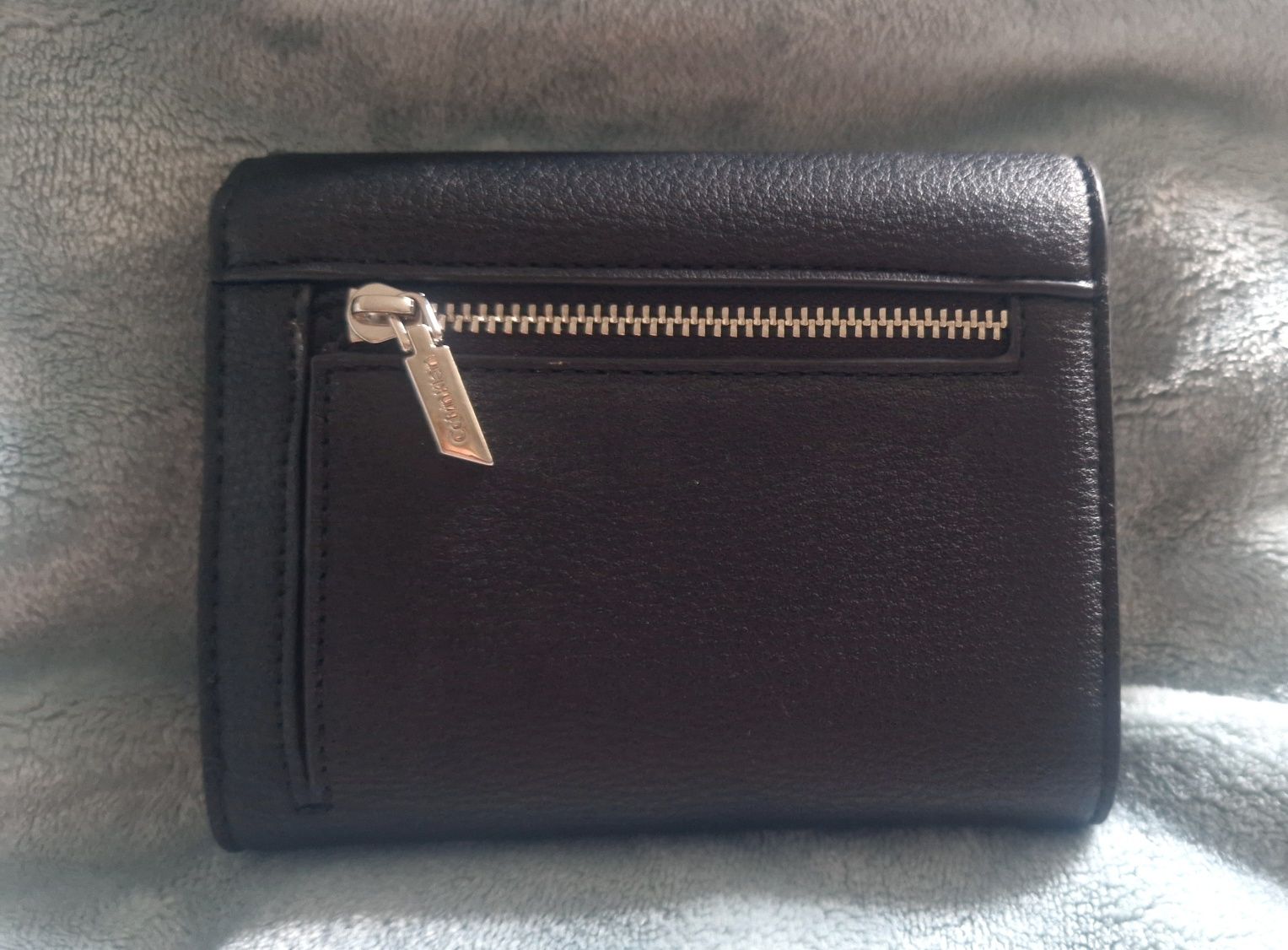 Calvin Klein portfel daily medium trifold, czarny