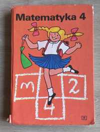 Podręcznik Matematyka 4 L. Kasprzak 1994 WSiP