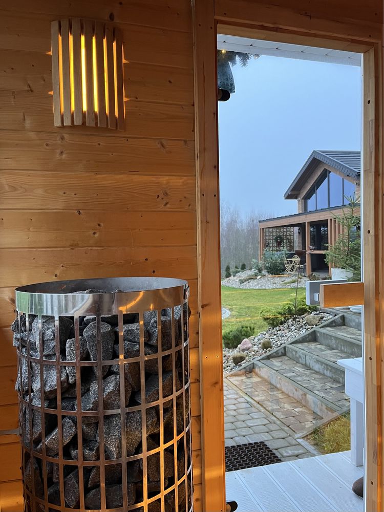 Czaple Resort domy na Kaszubach z BASENEM/ prywatnym JACUZZI /SAUNĄ