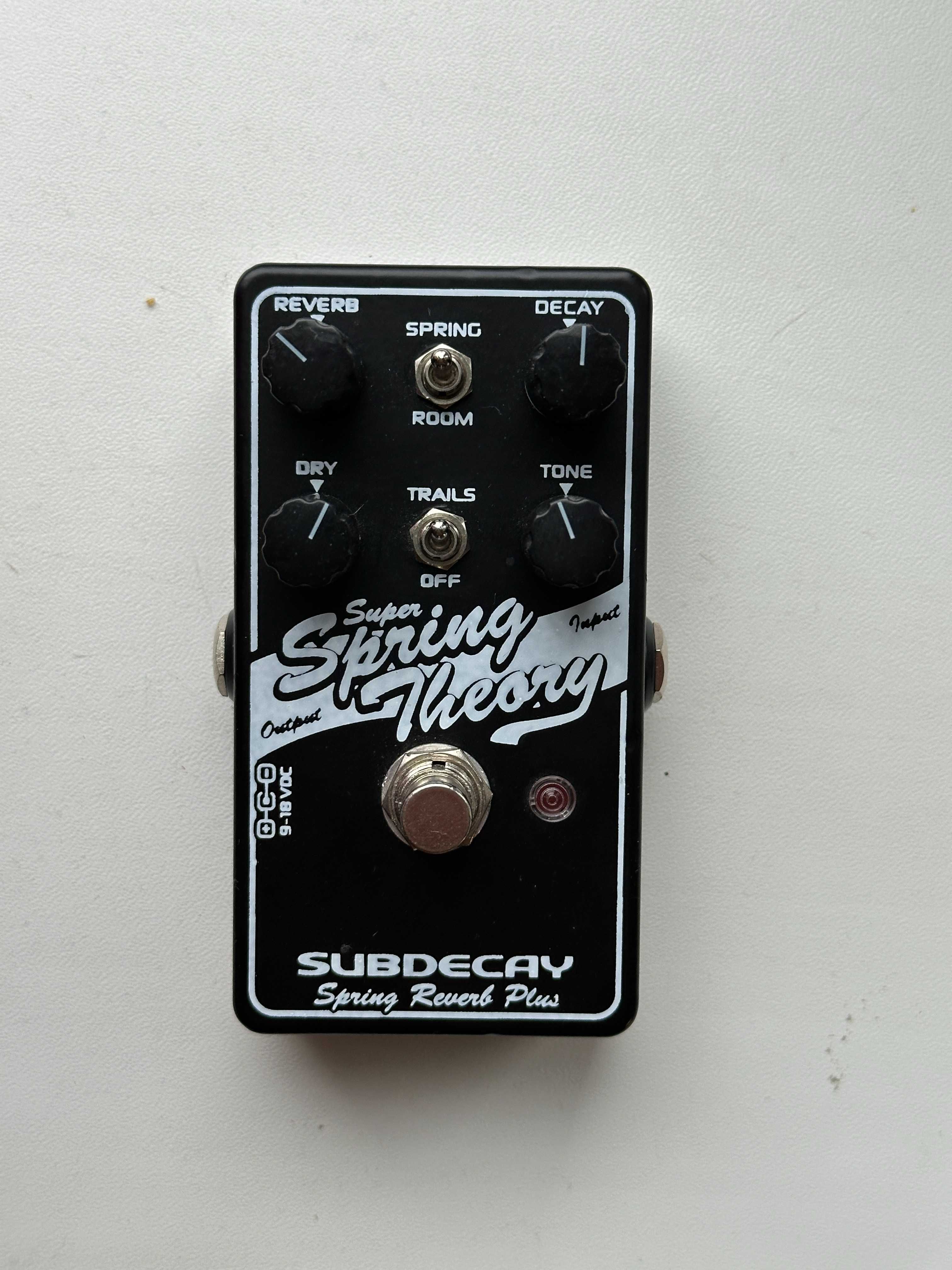 Subdecay Super Spring Theory Reverb Педаль / Реверберация