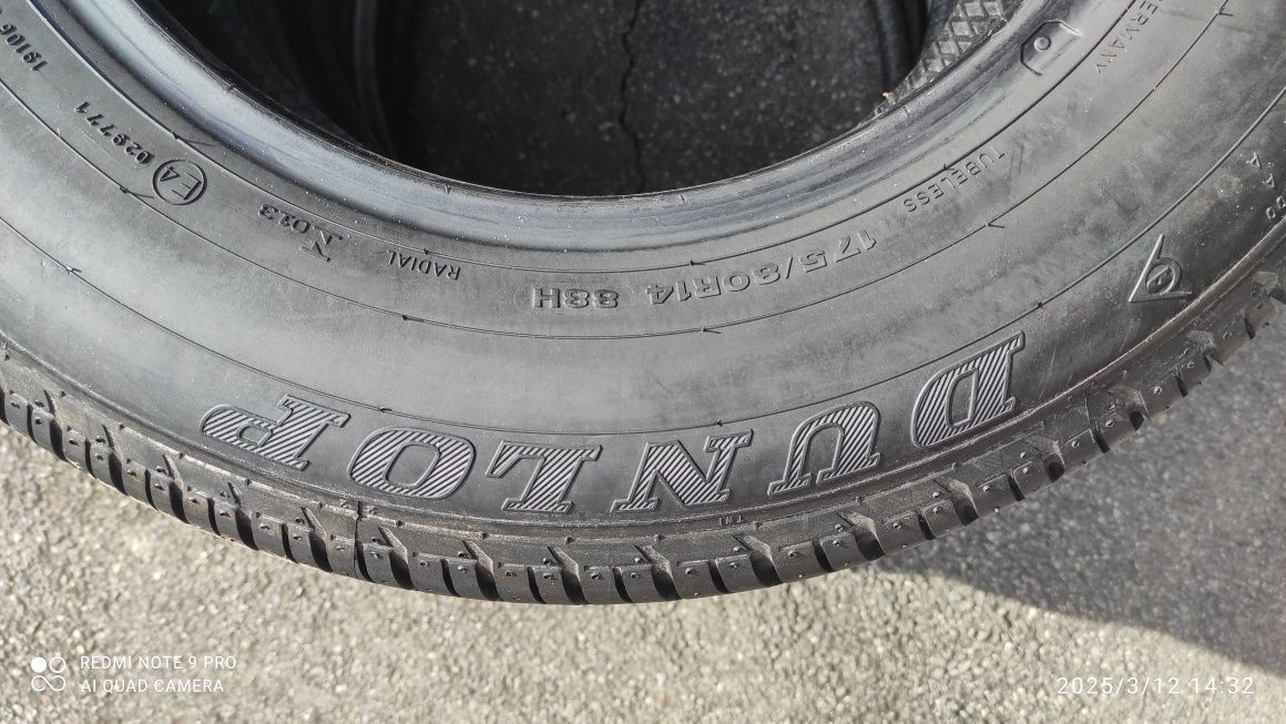 Шины 175/80/14 Dunlop sp sport 200