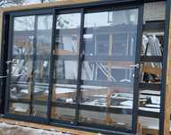 Okno HST 400 cm PVC Antracyt