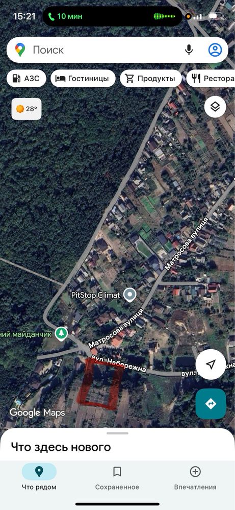 Хотів 21 сотка біля лісу