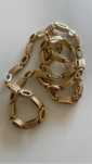 Zloty lancuszek 75g lancuch 585 cartier 14k 63cm szuflada