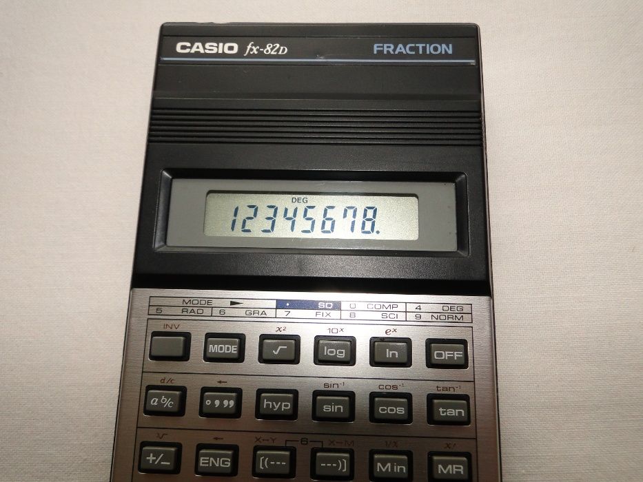 Kalkulator CASIO FX-82D Fraction PRL
