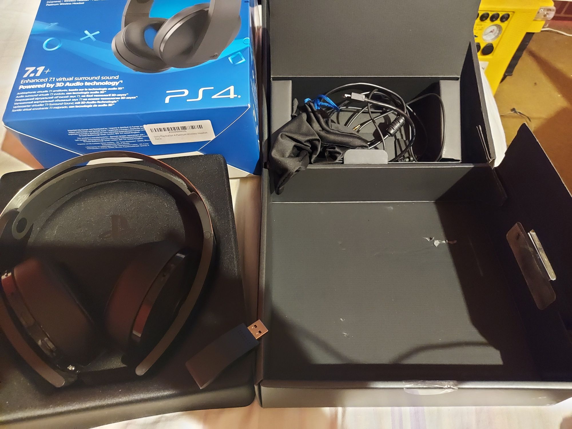 Headset PlayStation Platinum Ps4/Ps5