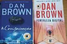 Livros de bolso Dan Brown