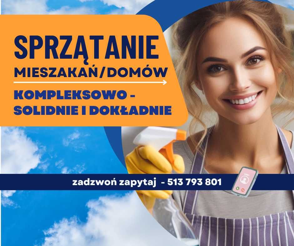 Czystość którą pokochasz - Sprzątanie mieszkań - dokładnie i solidnie