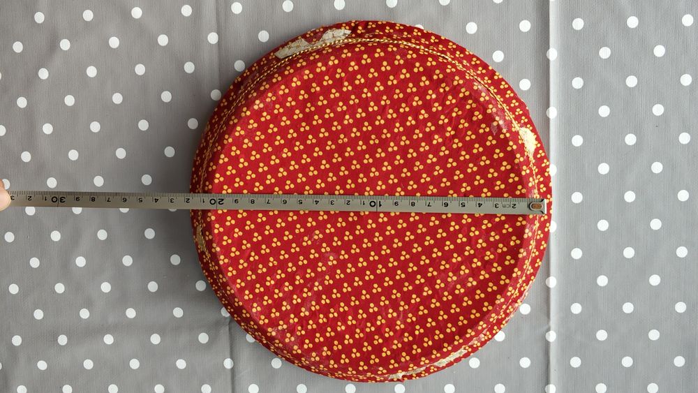 Cesto Decorativo Forrado da Índia