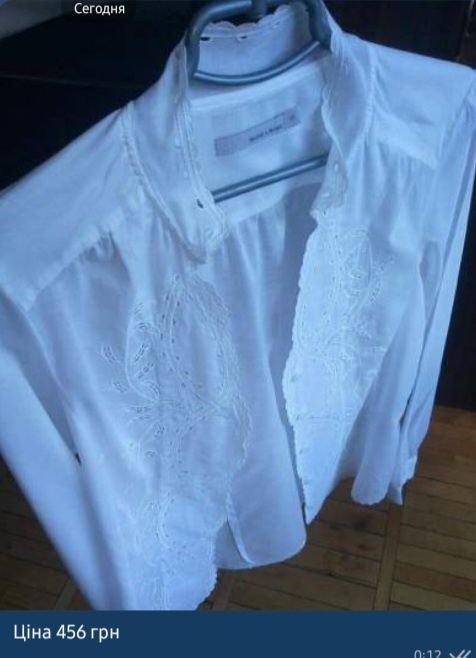 Блуза ,тканина прошва .
