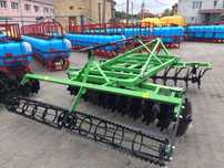 Дискова борона навісна Bomet, дисковая борона 1.3-3.15м