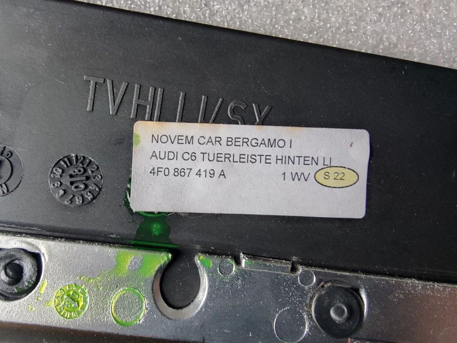 audi a6 c6 lift dekory drewno bergamo 4f0867409b 4f0867410b