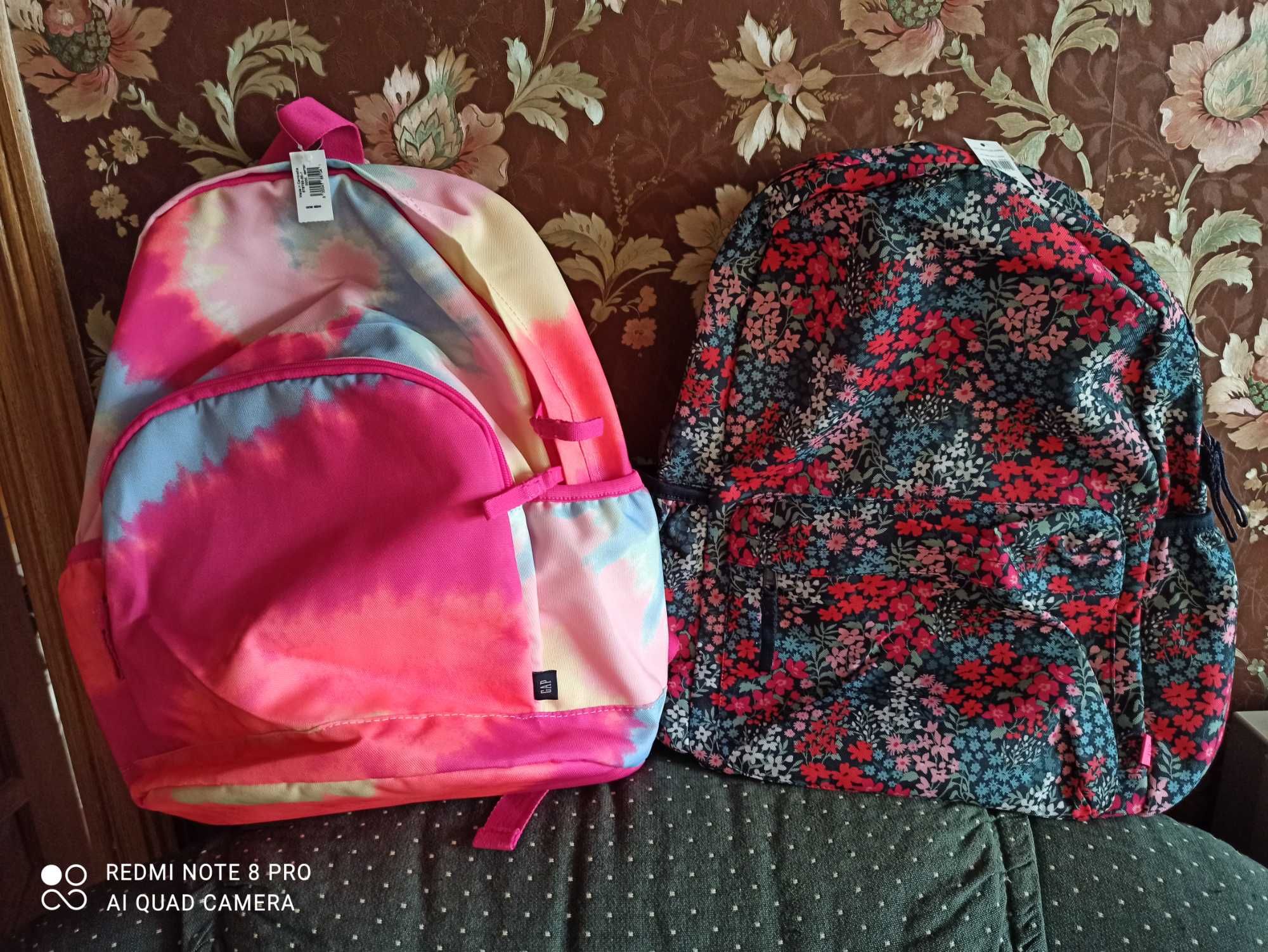 Школьные легкие рюкзаки для девочки  (новые, с бирками)
