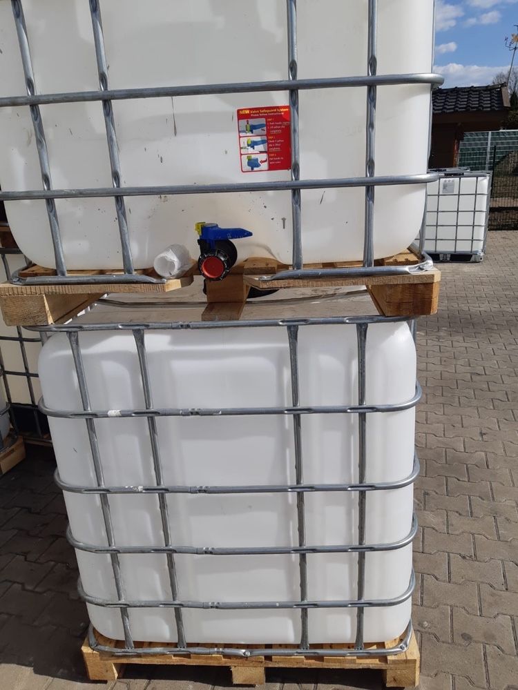 Zbiorniki IBC 1000l zbiornik mauser paletopojemnik kontener pojemnik