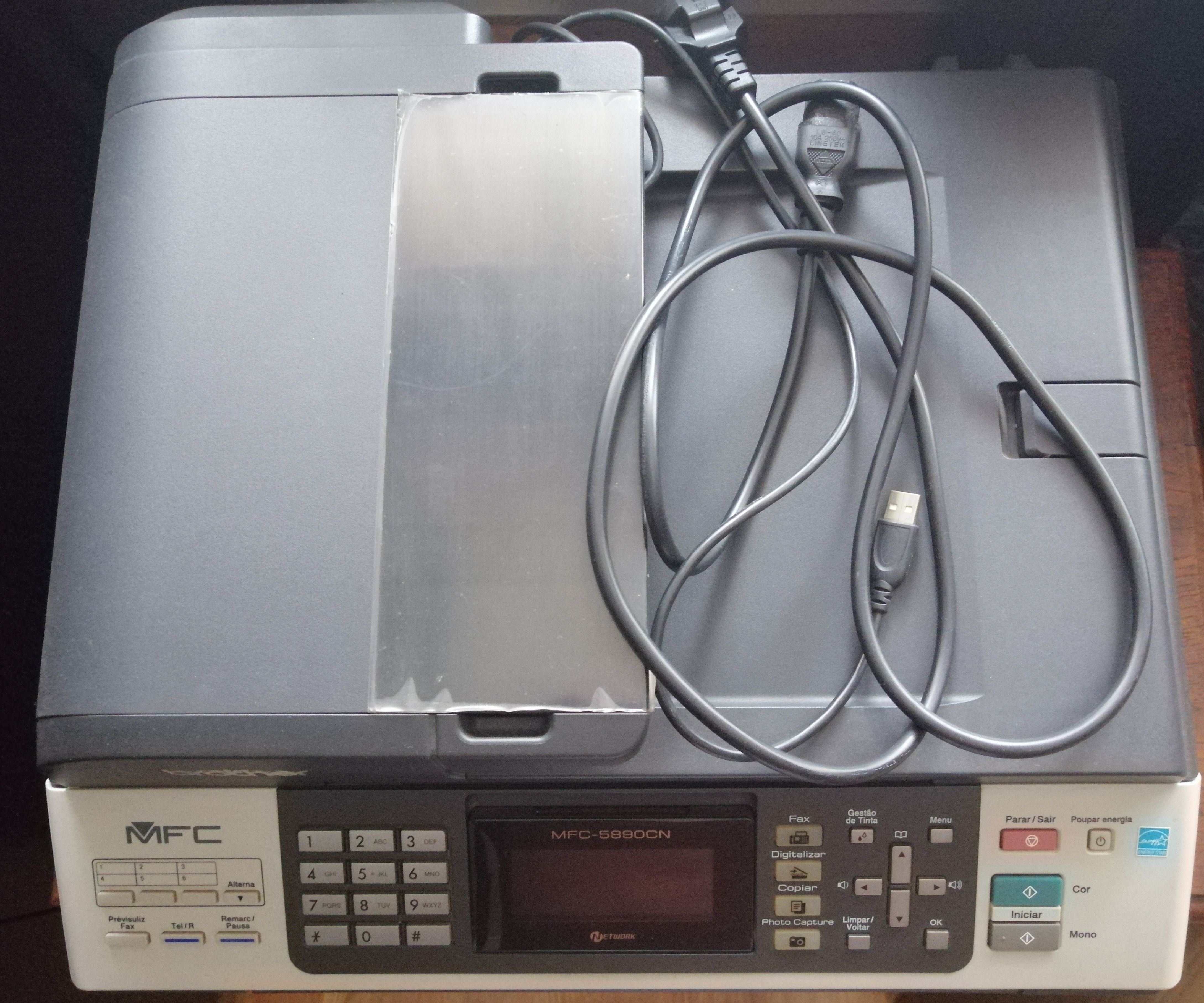 Impressora  Brother MFC-5890CN como nova