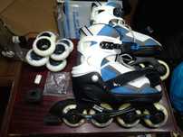 Patins em linha com rodas para troca