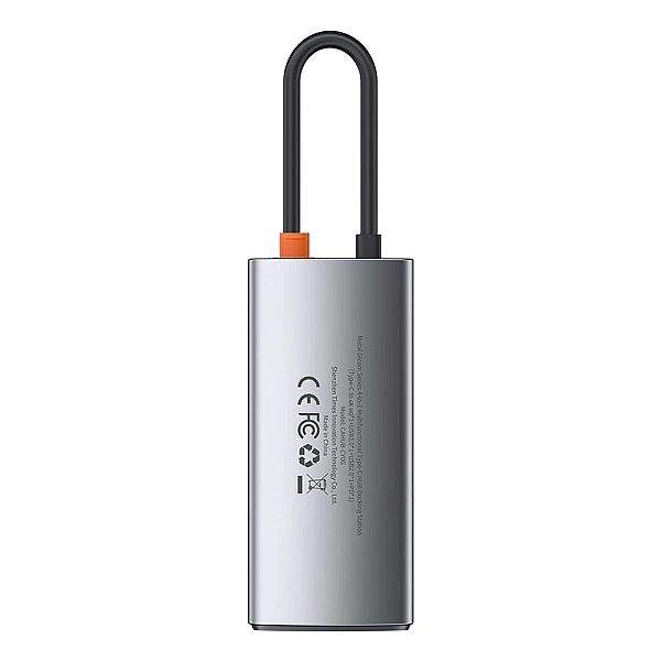 Baseus Metal Gleam 4w1 wielofunkcyjny HUB USB Typ C - USB Typ C Power