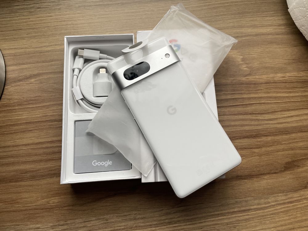 Fabrycznie Nowy Google Pixel 7 Biały/128GB/8GB/Wolna Sprzedaż!