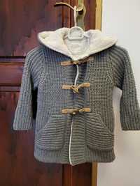 Sweter z kapturem 116 cm. Zara