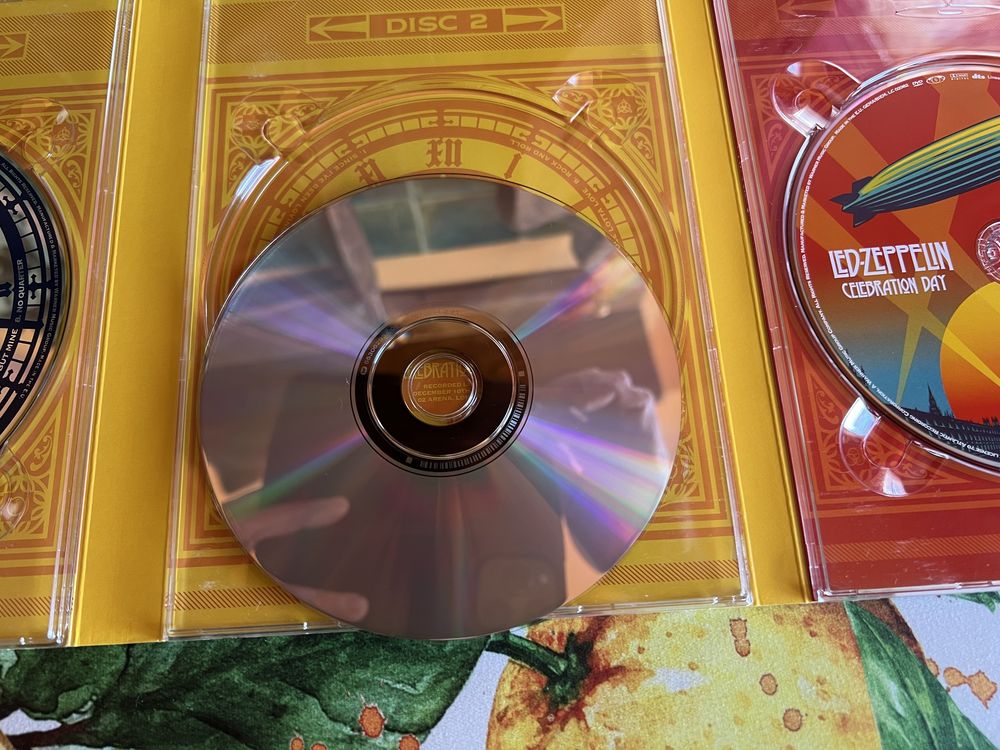 Led Zeppelin Celebration day płyta dvd + dwie płyty cd
