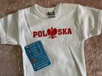 NOWE body motyw Polska rozmiar 62