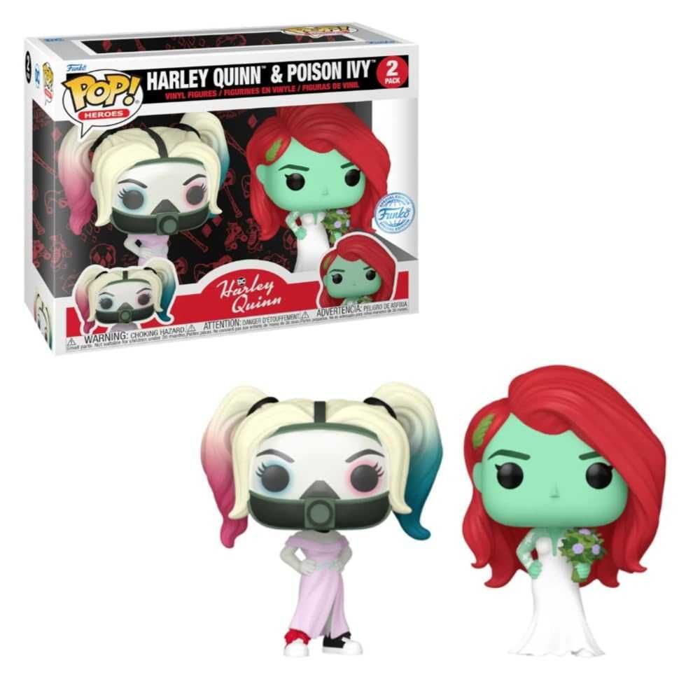 Фігурки Харлі Квінн і Отруйний Плющ Funko pop Harley Quinn &Poison Ivy