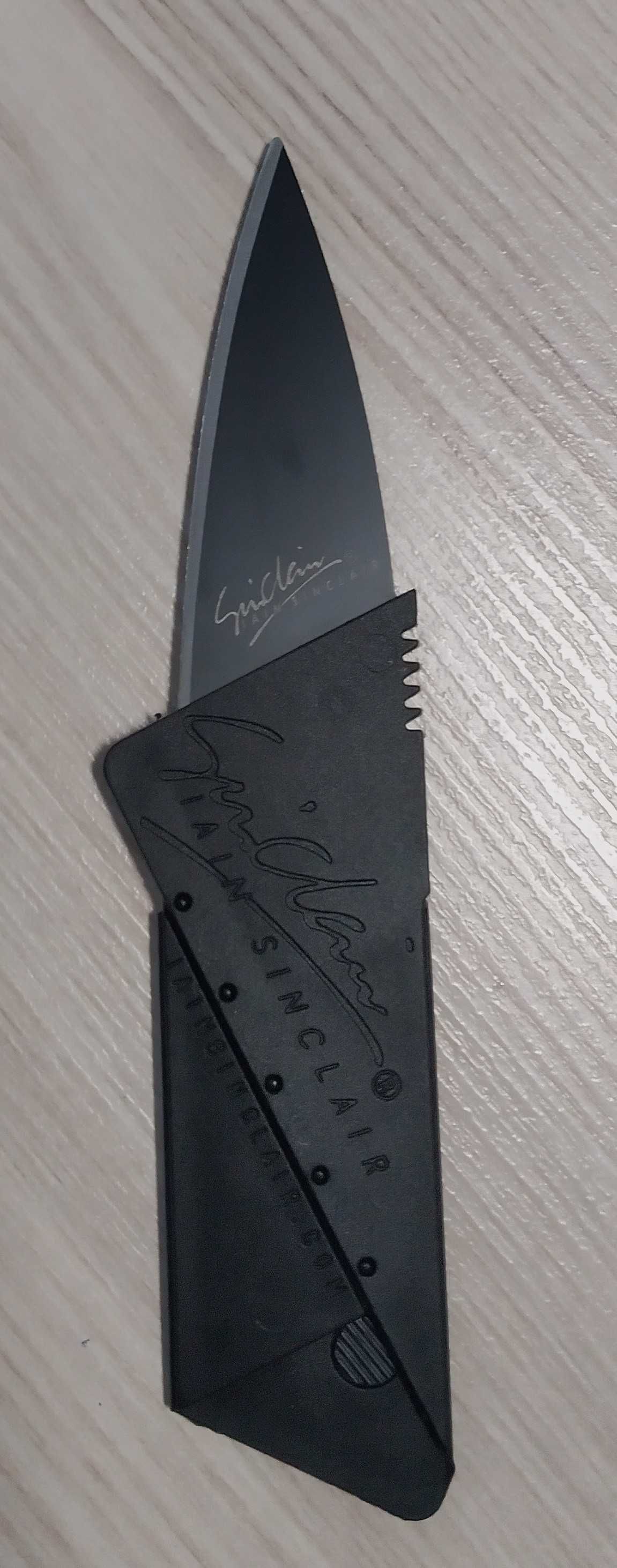 Складаний ніж lain Sinclair кредитка Cardsharp картка виживальника