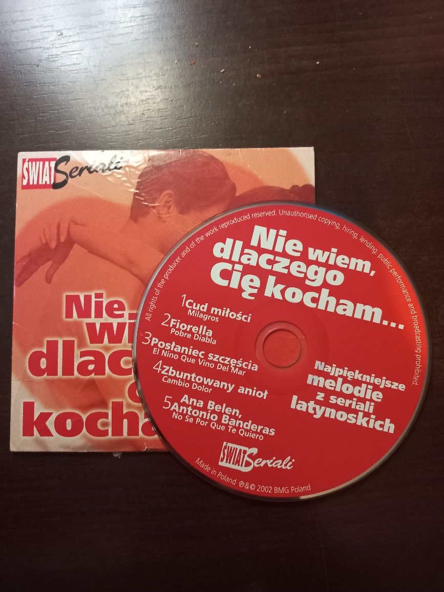 Nie wiem dlaczego Cię kocham Płyta CD Świat seriali