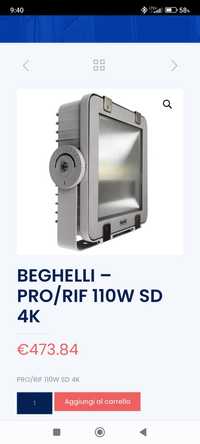 Halogen Beghelli Pro 110w 4K