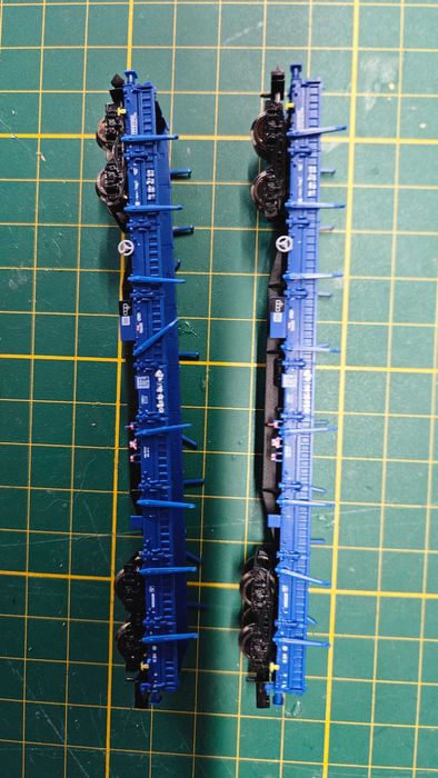 Zestaw dwóch wagonów PKP Cargo skala N 1:160 Fleischmann 828825