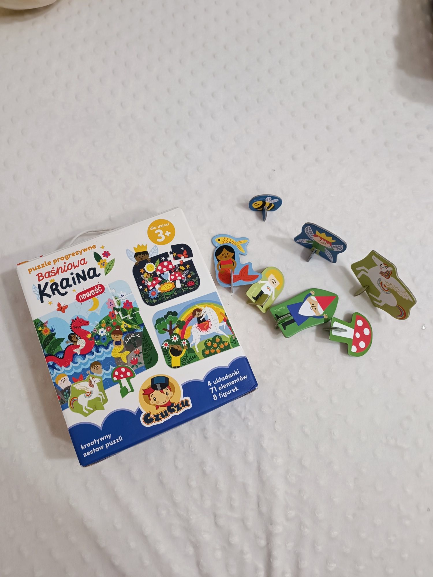 Puzzle progresywne Czu czu, Baśniowa kraina, układanka
