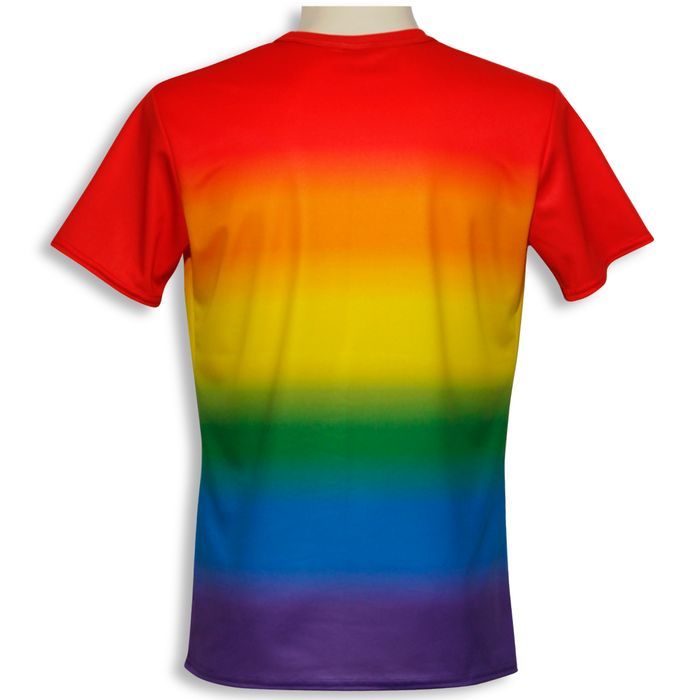 T-shirt tęcza light LGBT koszulka unisex
