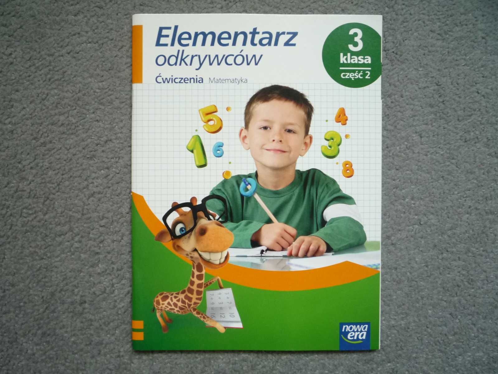 Elementarz odkrywców 3 Nowe Ćwiczenia Matematyka klasa 3 cz. 2