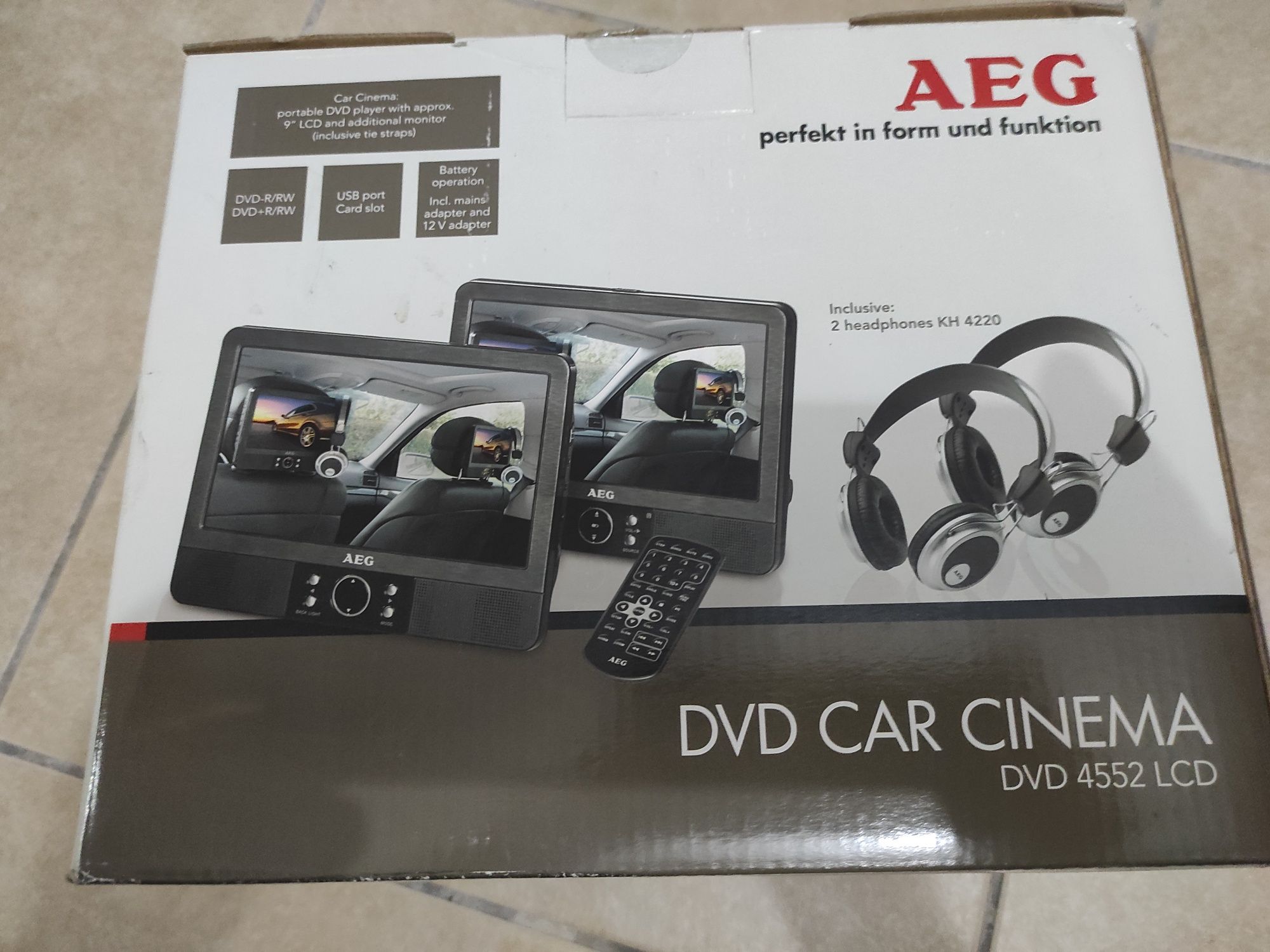 DVD car Cinema  AEG