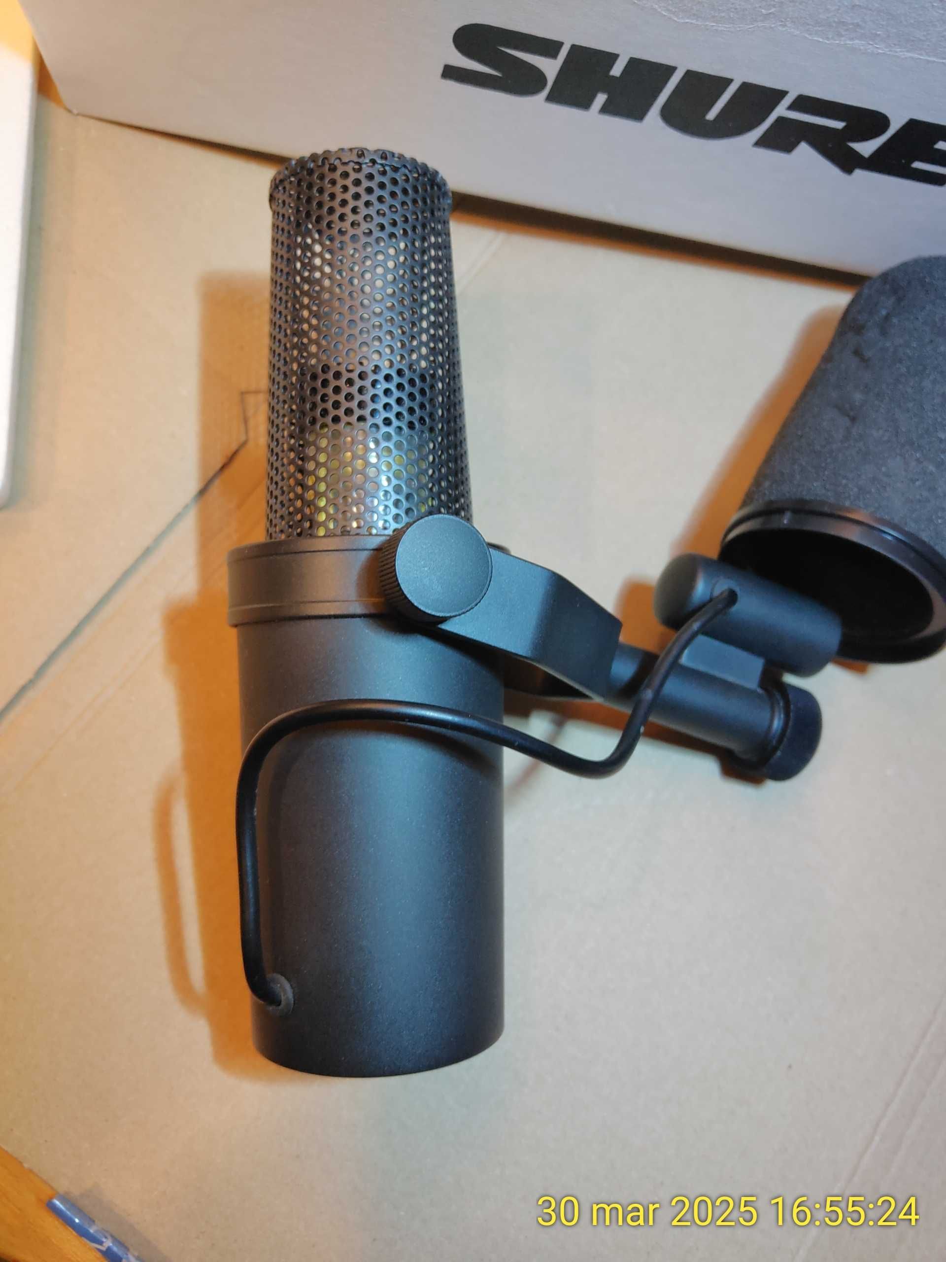 SHURE SM7B - ORYGINAŁ! - mikrofon dynamiczny - zamienię, sprzedam.