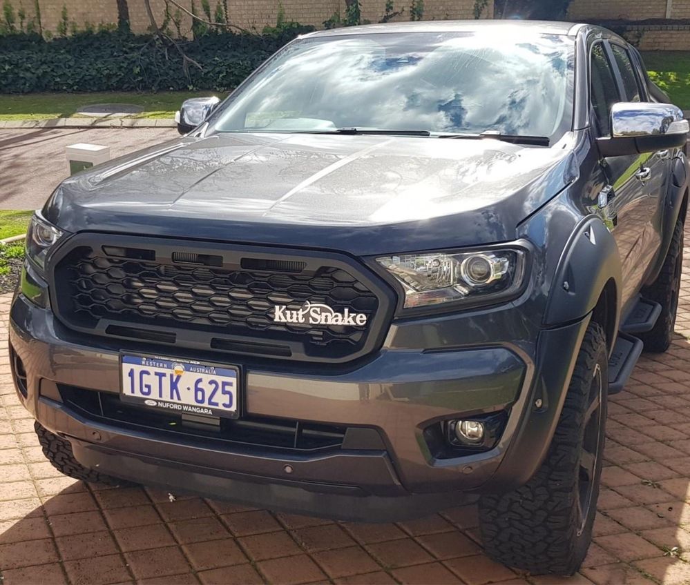 ABAS DOS GUARDA LAMAS KUT SNAKE FORD RANGER